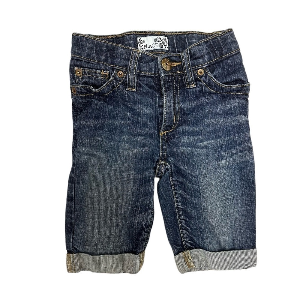 The Children’s Place Cuffed Jeans Size 5 Medium Wash